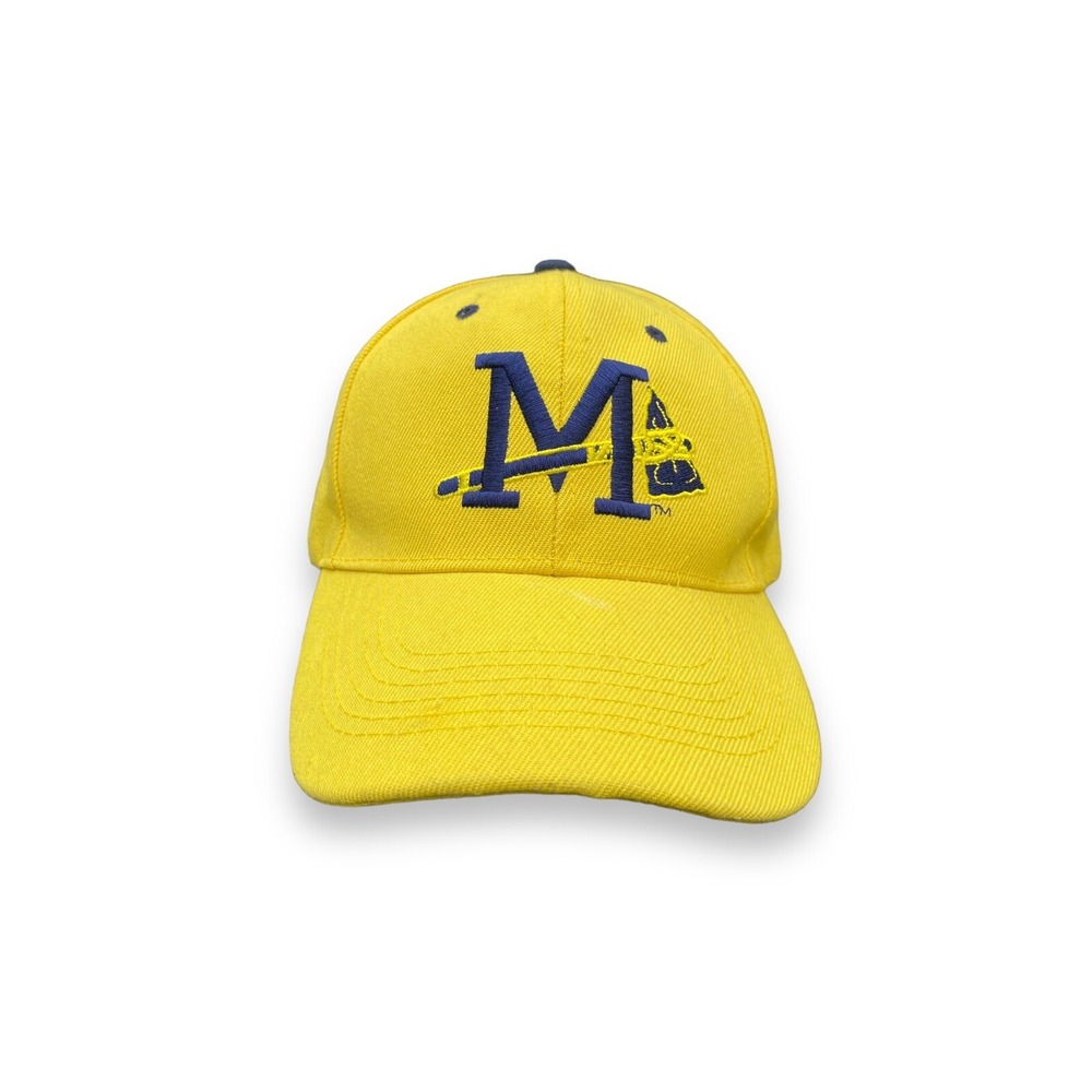 Mississippi Braves Rare Limited Edition‎ Stadium Giveaway Yellow Hat Strapback
